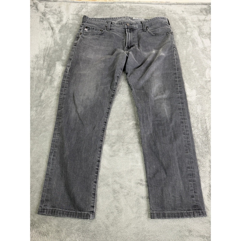 AG Adriano Goldschmied The Tellis Modern Slim Jeans Men's Size 36X33 Black